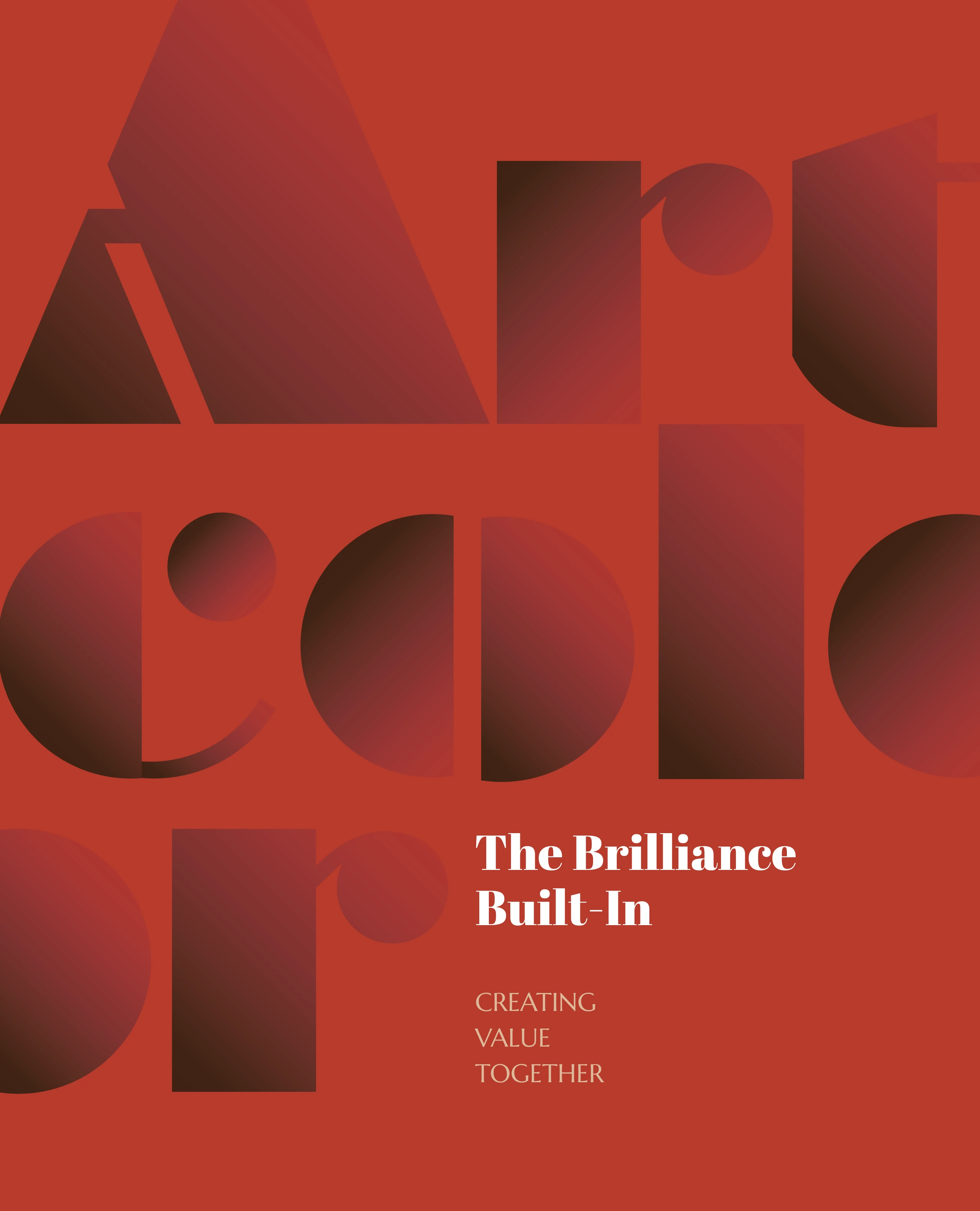 Artcolor letterforms
