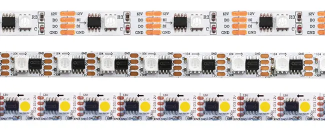 Breakpoint Resume (SPI & DMX) — Addressable LED Strip