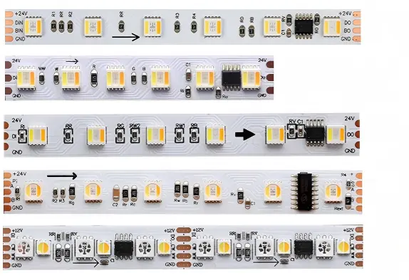 SPI-RGBCCT (External IC) — Addressable LED Strip