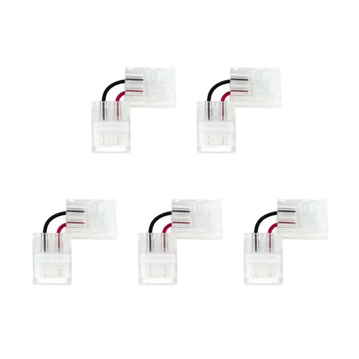 Outer Corner with Wire Series — LED Strip Connector